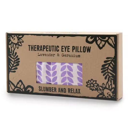 Lavender & Geranium - Therapeutic Eye Pillow